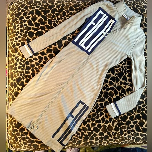 Fila Ada Zip Dress - Picture 1 of 5